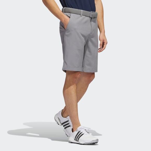 Adidas Mens Ultimate365 Golf Shorts Grey Size 34 4 Way Stretch 10 Inch Inseam - Picture 1 of 6